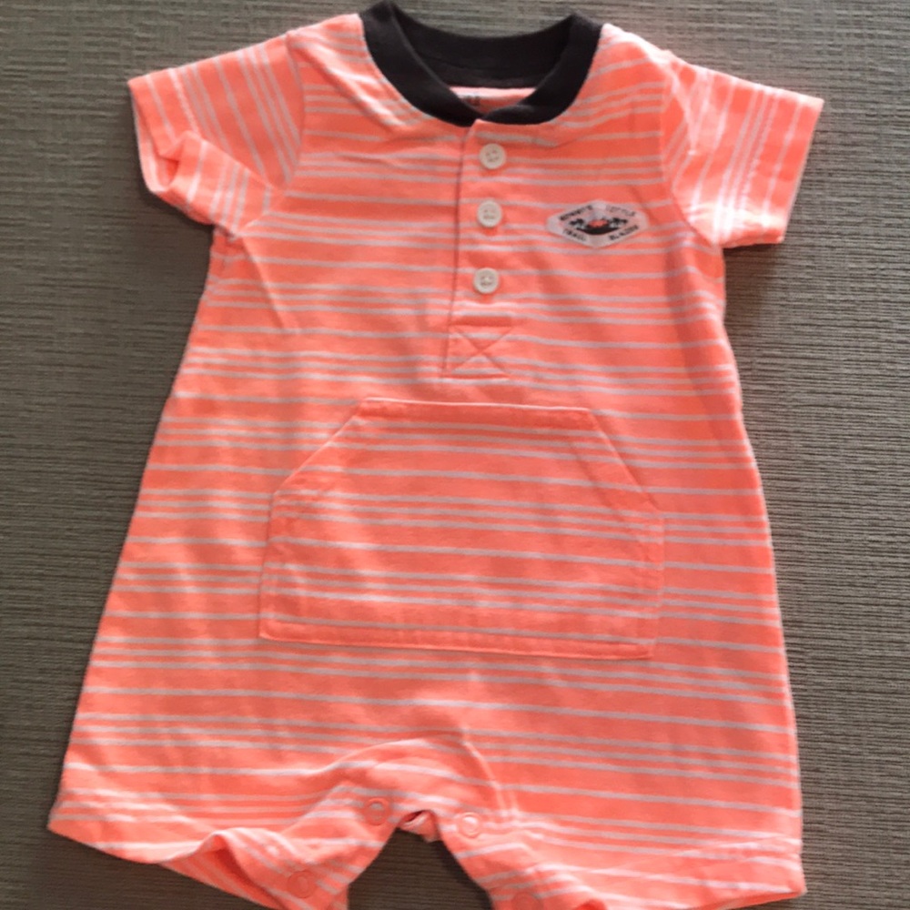 Baby Boy  5 Summer Rompers - Picture 4 of 10